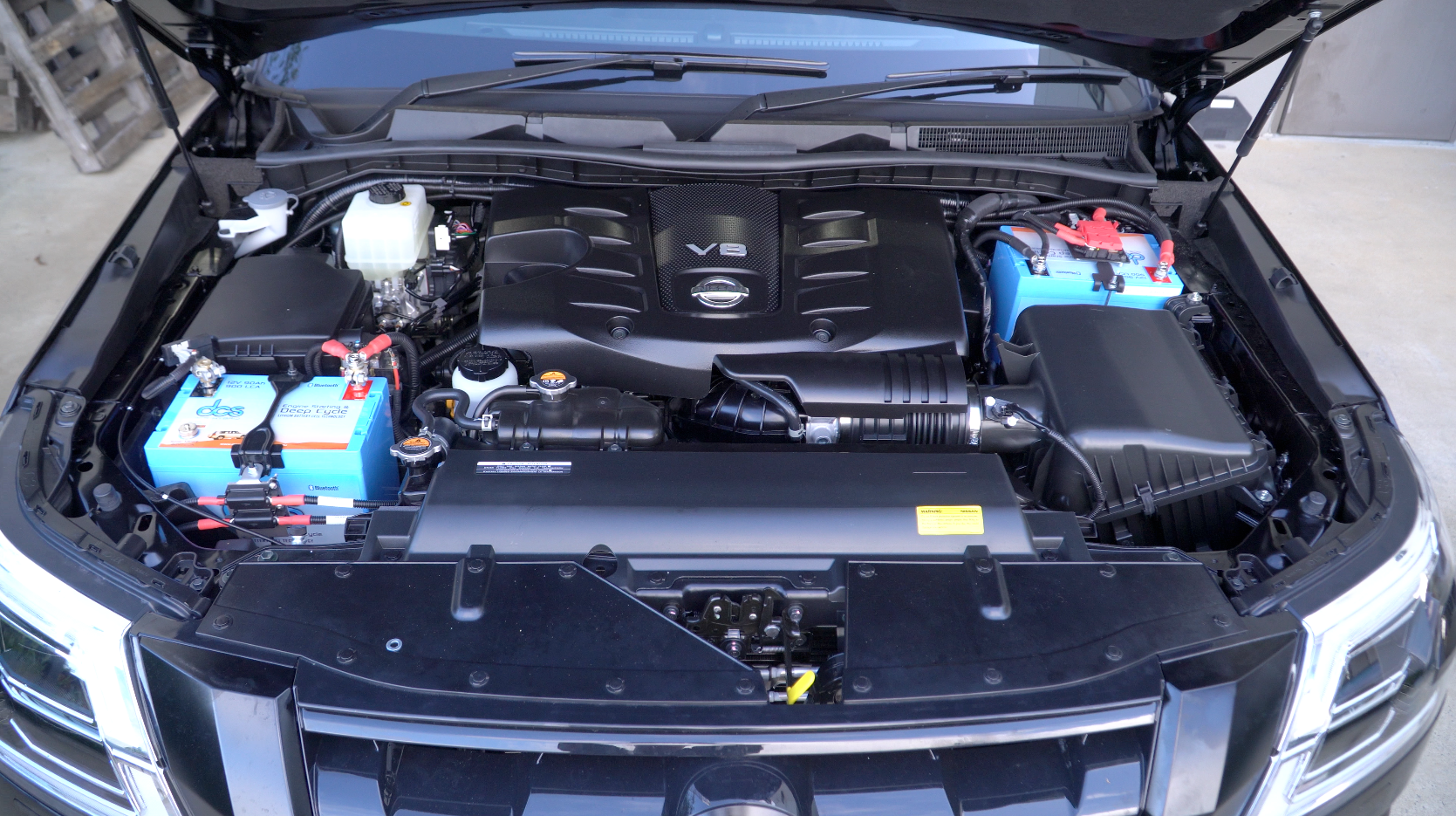 Nissan patrol y62 store dual battery system