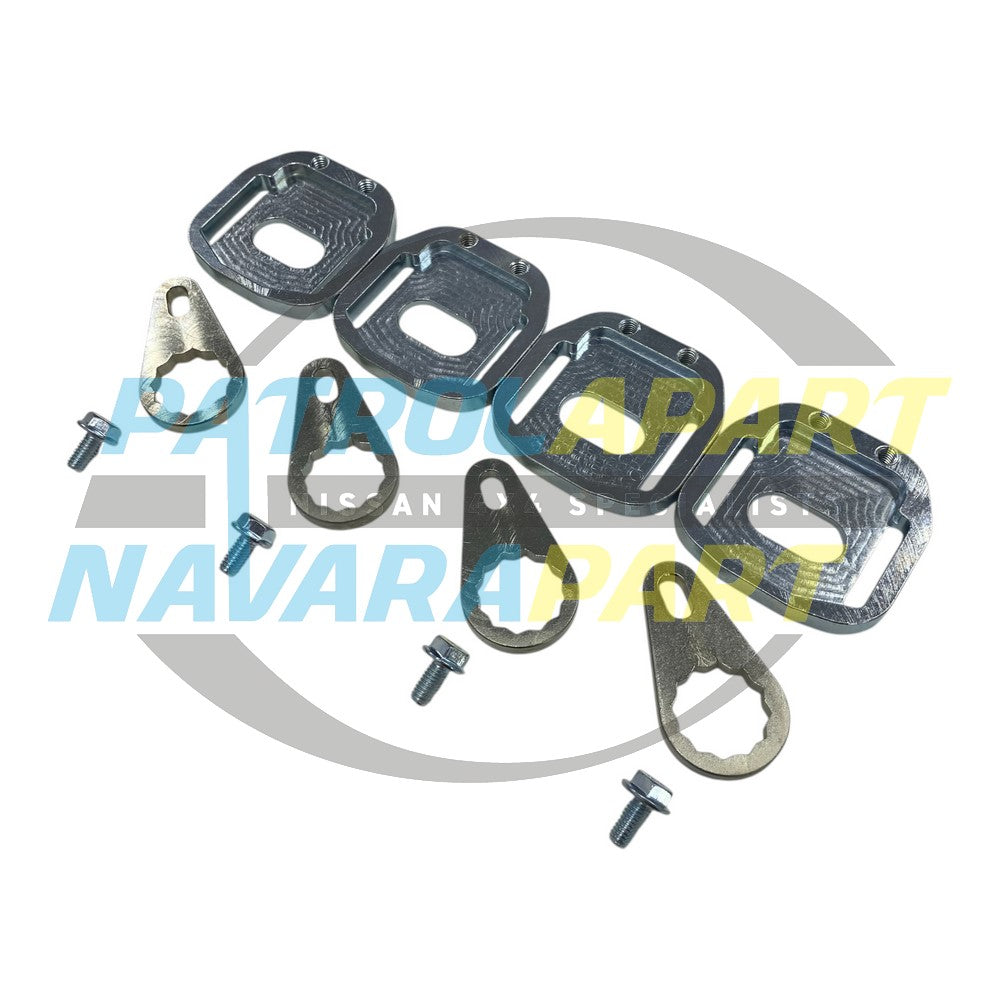 Camber Adjuster Bolt Locking Kit to suit Nissan Patrol Y62 Set of 4