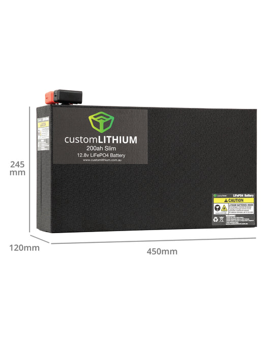 Custom Lithium 200AH 12V LiFeP04 Battery