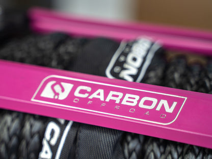 The Pink Carbon 12K - 12000lb Pink Electric Winch With Pink Hook