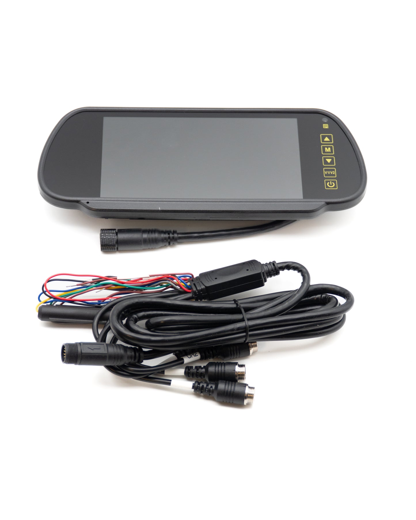 Rear View Mirror Camera Monitor 7 Inch Mirror Quad AHD