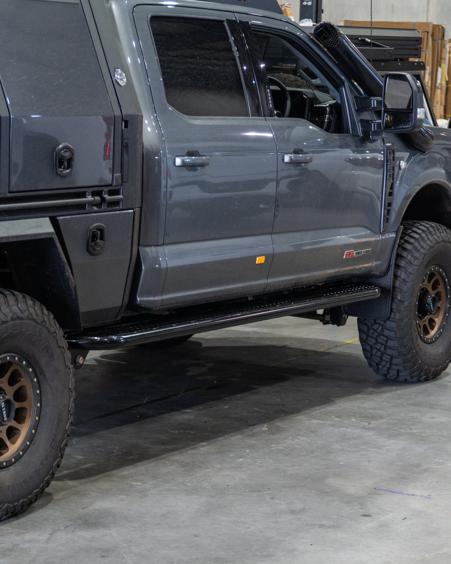 EC Offroad Side steps / Rock Sliders to suit Ford F250 / F350