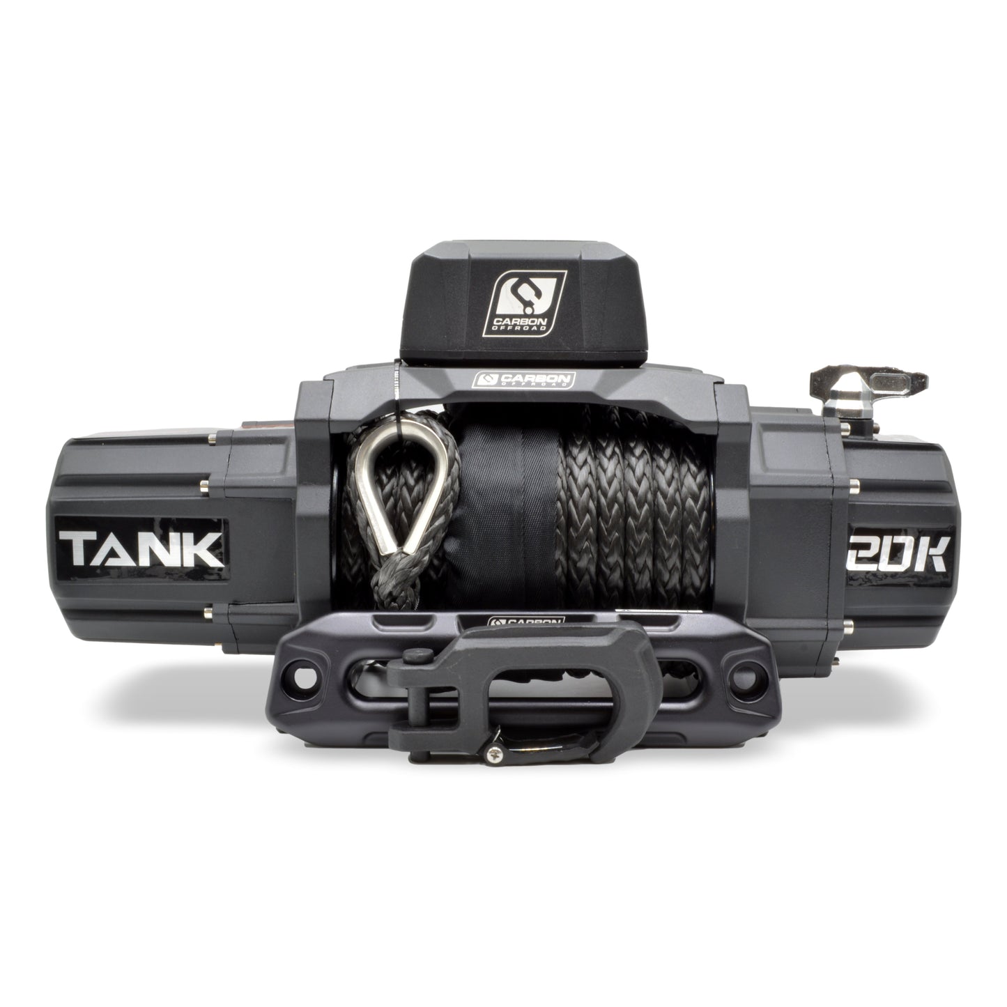 Carbon Tank 20000lb Truck Winch Kit IP68 12V - CW-TK20 2