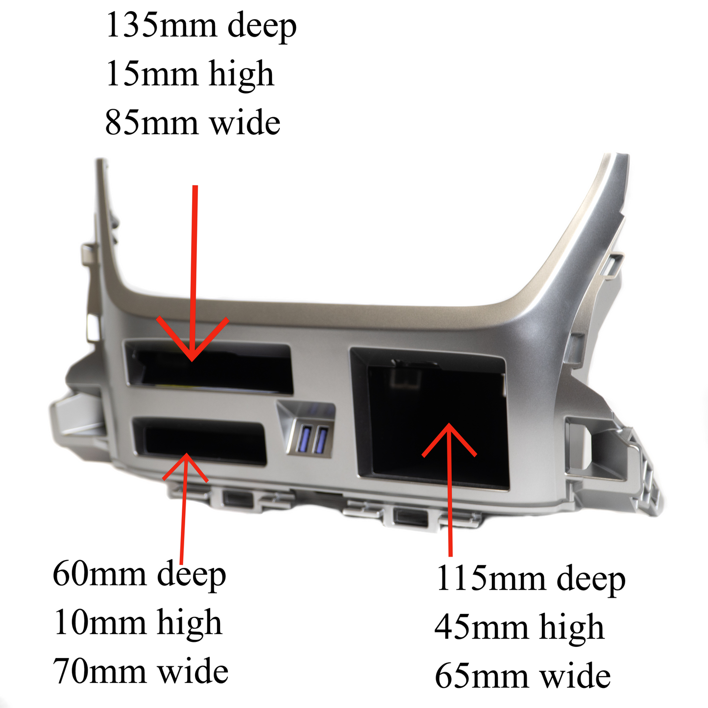 Accessory Panel to suit 200 Series Landcruiser GXL 2016 - 2021