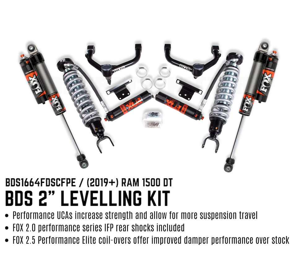 BDS Suspension 2" Levelling Kit For Ram 1500 DT