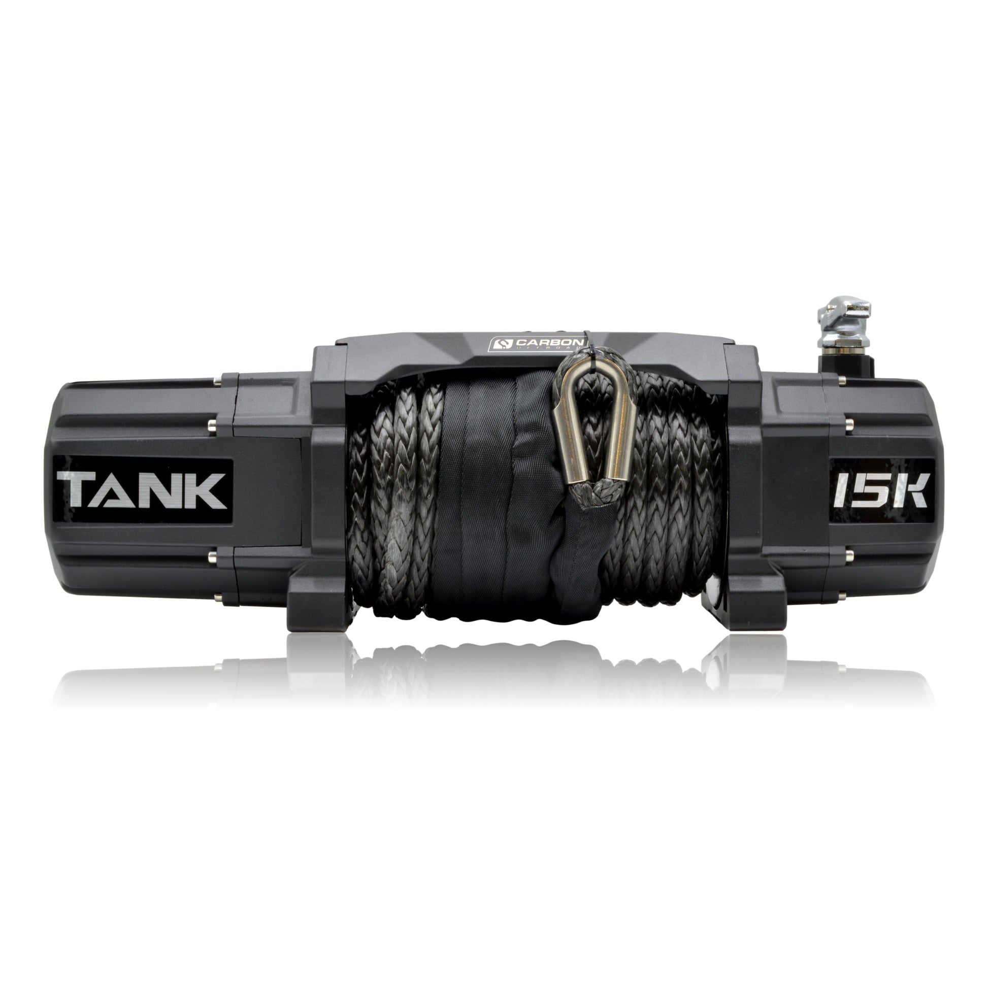 Carbon Tank 15000lb Large 4x4 Winch Kit IP68 12V - CW-TK15 2