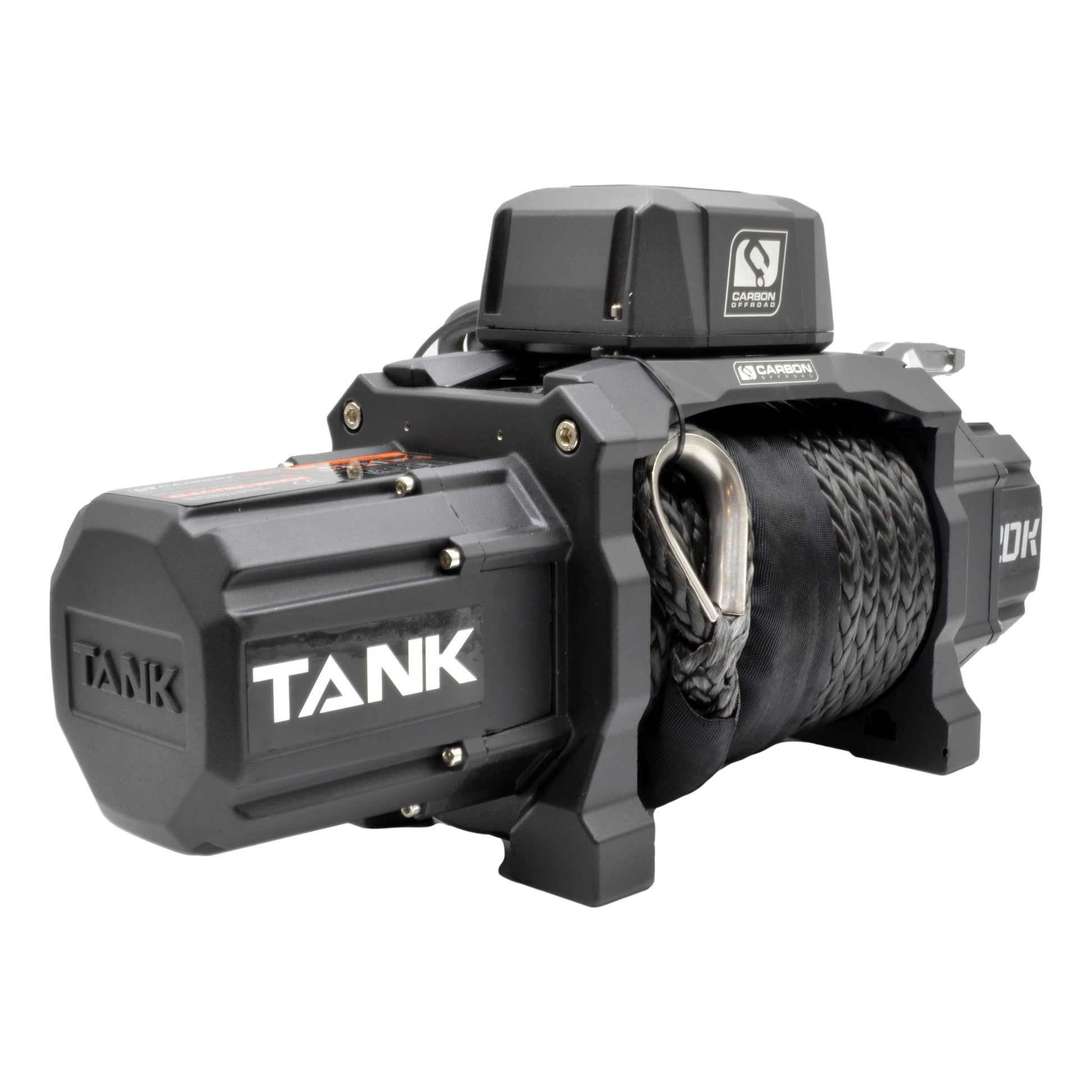 Carbon Tank 20000lb Truck Winch Kit IP68 12V - CW-TK20 4