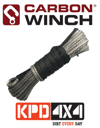 Synthetic Rope Replacement kit to suit CW-45 4500lb winch rope